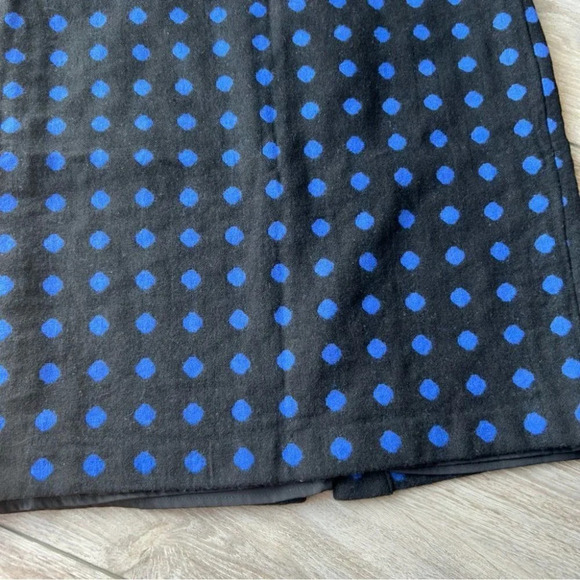 Talbots Polka Dots Wool Blend  Pencil Skirt - Picture 5 of 11